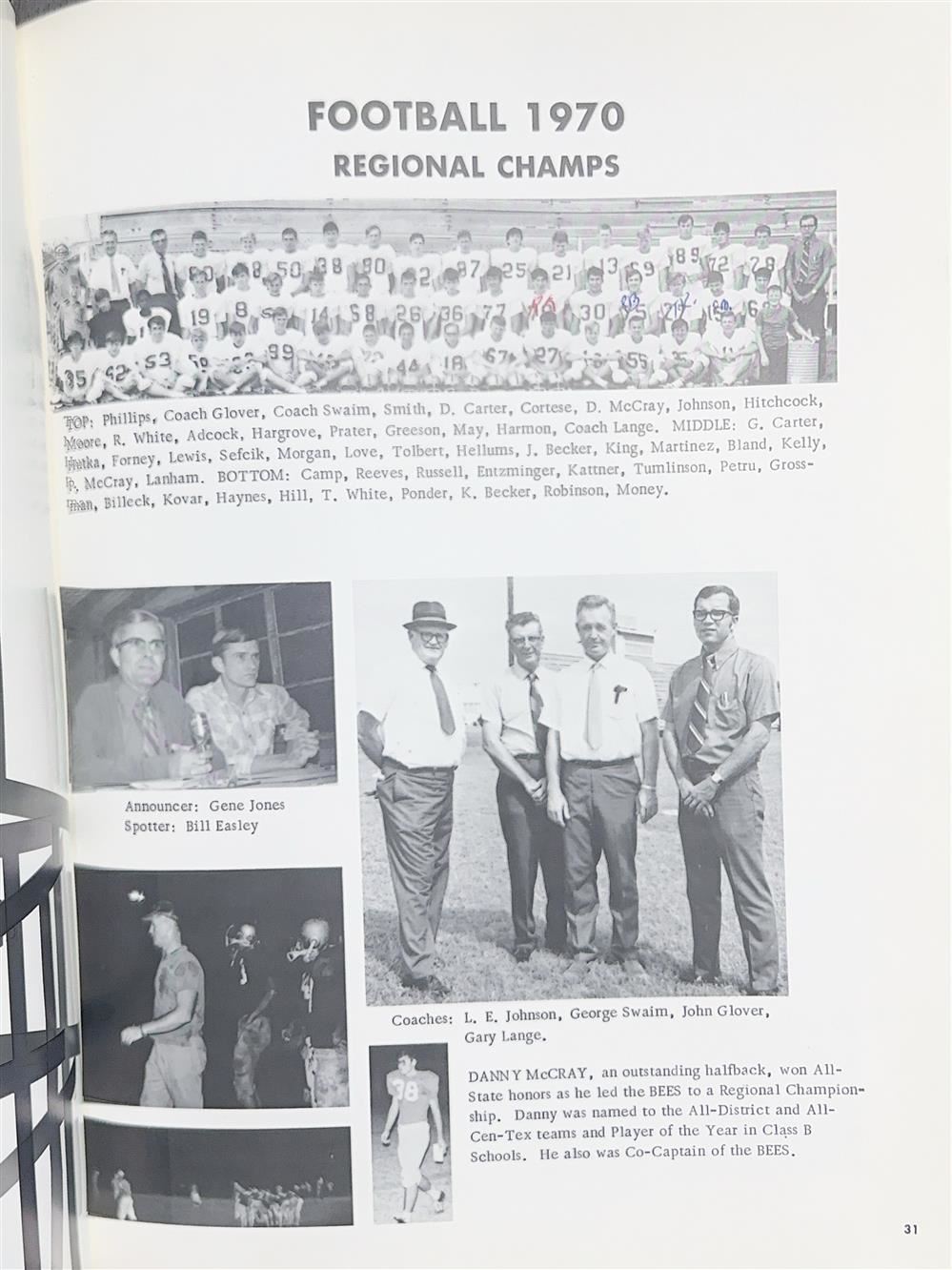  1970 Football Team
